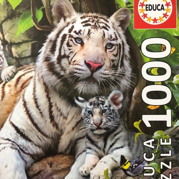 1000 piece tiger puzzle - Picture 2 of 2
